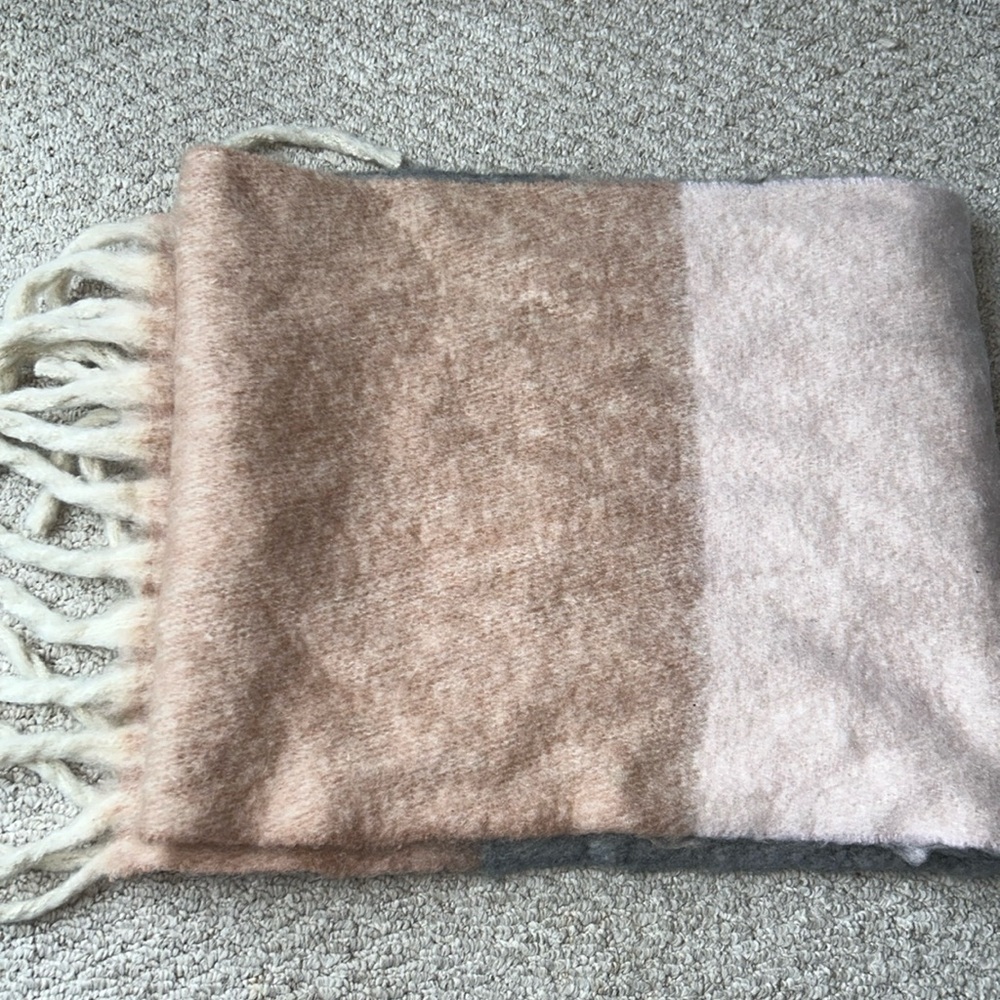Woman’s winter scarf